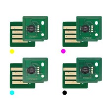4x Toner Chip Y/M/C/K passt