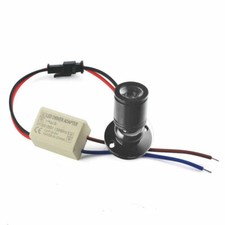 10x 1W LED Einbaustrahler Minispot Einbauleuchte Wandaufbauleuchte Spot Strahler