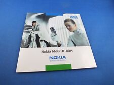 Original Nokia 6600 PC CD ROM Programm Software für Handy Phone Genuine  Neu