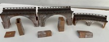 H0 1:87 Brücke Steinviadukt Steinbrücke Viadukt Ersatzteil Gelände Geländer