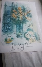 Marc Chagall lithographie "La