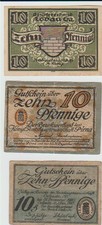 3 Kleingeldersatz je 10