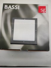 SG Leuchten Außen Wandleuchte Bassi Weiß eckig für 1 x E27 IP65 Außenleuchte