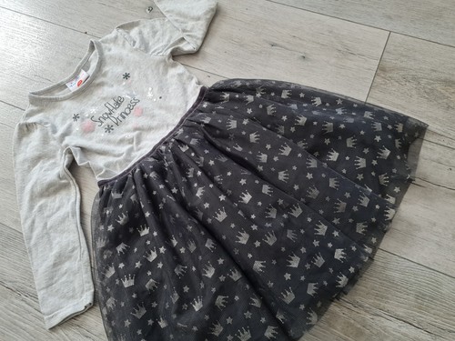 Kleid mit tüllrock - kleid,