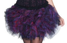 mehrlagiger Rock Tutu lila
