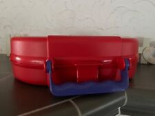 Tupperware Caddy rot C57 Kindergarten Box Brot Koffer Kinder Hobby RAR & BONUS