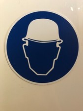 Gebotszeichen Kopfschutz