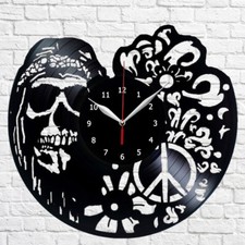 Rock Skull Peace Vinyl Record
