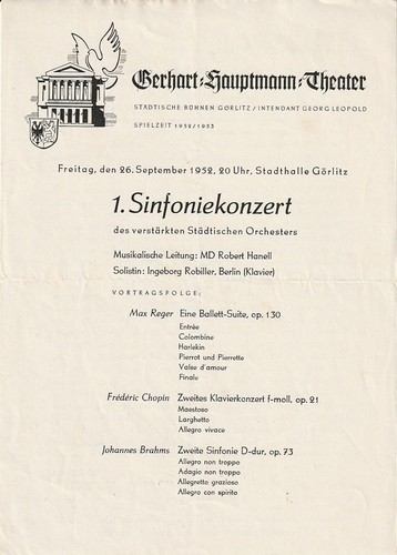 Theaterzettel - , 1