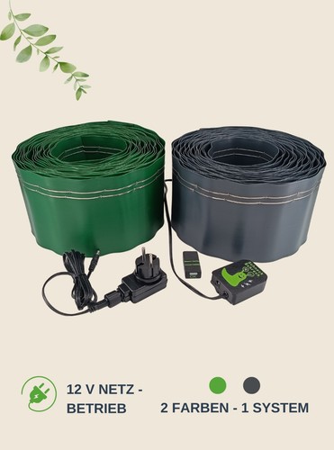Elektrischer schneckenzaun set - elektrischer,