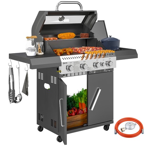 Gasgrill grillwagen inkl - 12,