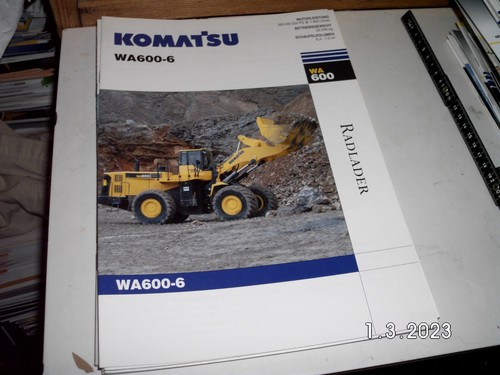 Komatsu wa600 radlader 12 - komatsu,