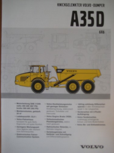 Volvo baumaschinen prospekt - ,