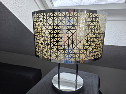 Vintage modernist chrome tisch - vintage,