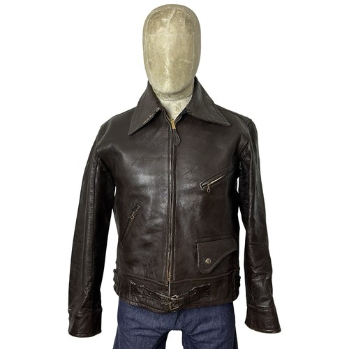 Vintage lederjacke - 50’s,