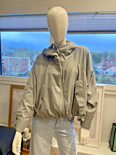 Spoon kurzer flanellparka - *,
