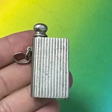 Vintage Streich Feuerzeug Alpacca Silber Funktioniert