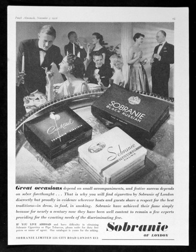 Sobranie 1956 zigaretten - sobranie,