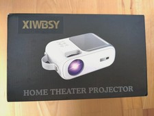 Mini Beamer tragbarer Projektor mit Bluetooth mit OVP Heimkino 5G WiFi