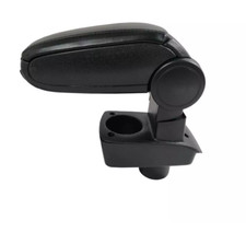 Schwarz Kunstleder Armlehne