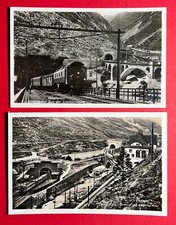 2 x Foto AK GÖSCHENEN Schweiz