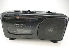 CLATronic CTC-MRR 237  tragbares AM Radio Kassette eiert defekt Bastler  Hi-5619