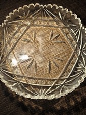 Bleikristall Obstschale