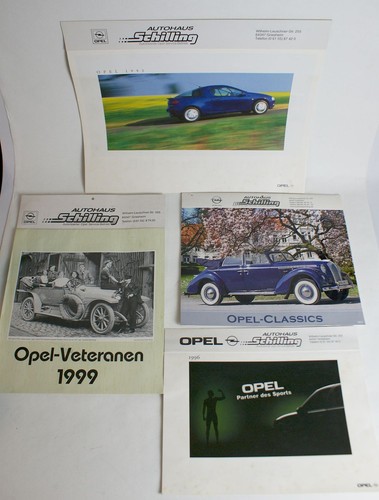 Opel oldtimer kalender - x,