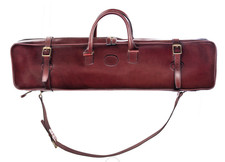 H J HUSSEY LEDER DOPPELFLINTE