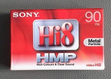 Sony Hi8 VHS Videokassette HMP