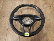 Lederlenkrad Skoda Octavia 5E Fabia 6V Lenkrad 3V0419091L Original