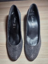 Schuhe, Gabor, Silber