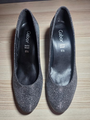 Schuhe gabor silber - schuhe,, gabor,