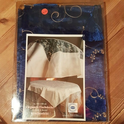 Organza tischdecke 100 x - ,