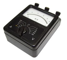 SIEMENS  MULTIZET  AC / DC AMPERE / VOLT METER MULTIZET