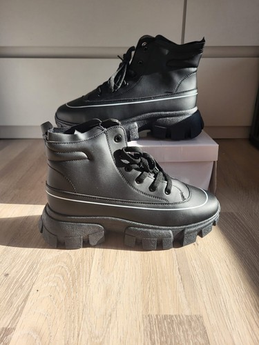 Plateau schnürstiefel - plateau-schnürstiefel, im