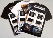 3x verschiedene Limitierte Sonderedition "Scorpions" - T-Shirt 4er Bogen