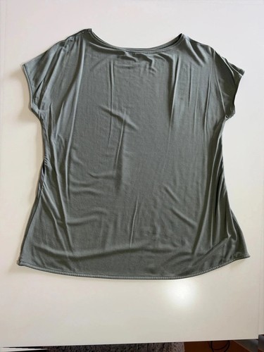 Hallhuber seiden shirt grün - t-shirt,
