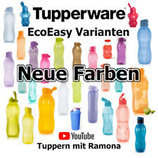 Tupperware EcoEasy Varianten Eco Bottle Ökoflasche Trinkflaschen Auswahl neu/OVP