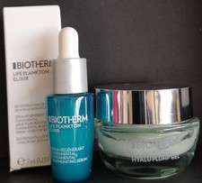 BIOTHERM Aquasource Hyalu Plump Gel 15 ml Life Plankton Elixir Serum 7 ml Set