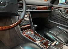 Mercedes w126 Coupe Sec Full Wood Set Srs Passenger