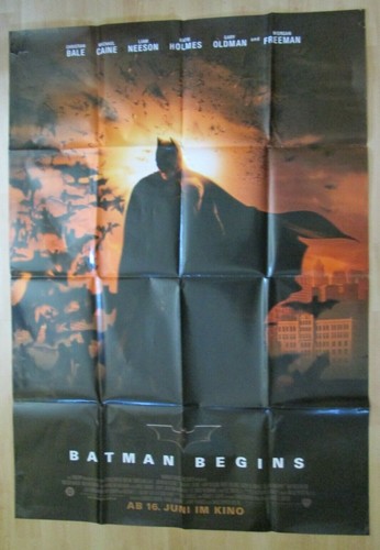 Filmplakat batman begins - filmplakat,