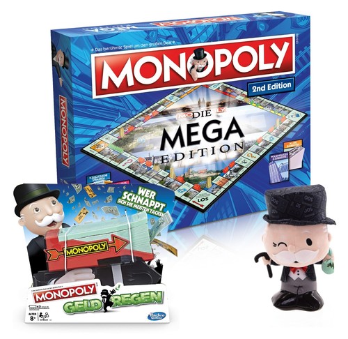 Monopoly 3er fanbundle mega - 3er,