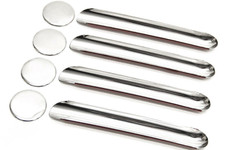 Set Edelstahl Türgriffe