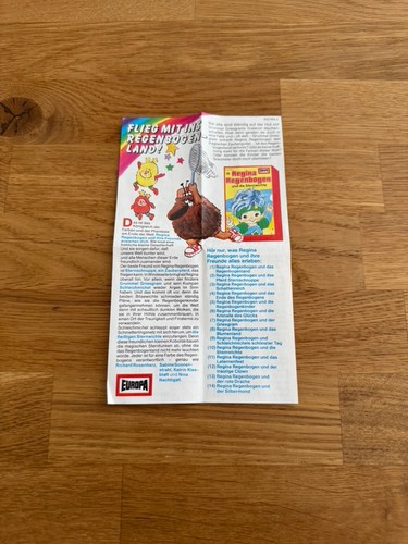 Regina regenbogen werbe flyer - regina,