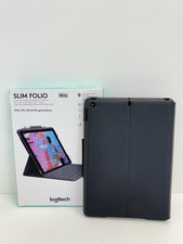 Logitech Slim Folio Tastaturhülle für Apple iPad 7./8./9. Gen QWERTZ #5912