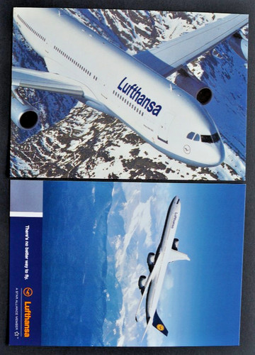 Postkarte flugzeug - ak,