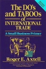 DoS  Taboos of Internat Trade (Custom) von Axtell | Buch | Zustand gut