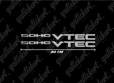 2x 30 cm SOHC VTEC Aufkleber
