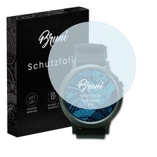 Bruni 2x Folie für GolfBuddy WTX Schutzfolie Displayschutzfolie